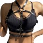 SUBBLIME ARNeS DE PECHO ANILLAS DE CUERO NEGRO TALLA uNICA