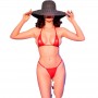 CHILIROSE CR 4840 MICRO BIKINI ROJO S M