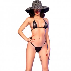 CHILIROSE CR 4840 MICRO BIKINI NEGRO S M