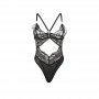 SUBBLIME 955229 BODY TRANSPARENTE CON ENCAJE HUECO NEGRO L XL