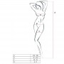 PASSION WOMAN BS046 BODYSTOCKING ROJO TALLA uNICA