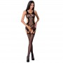 PASSION WOMAN BS066 BODYSTOCKING NEGRO TALLA uNICA