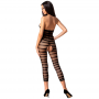 PASSION WOMAN BS081 BODYSTOCKING NEGRO TALLA uNICA