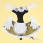 SUBBLIME 954314 DISFRAZ DE CRIADA SEXY NEGRO BLANCO L XL