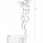 PASSION BS099 BODYSTOCKING NEGRO TALLA uNICA