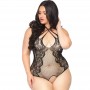 LEG AVENUE TEDDY CON ABERTURA 1X 2X