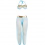 SUBBLIME SET DE LENCERIA INDIA STYLE AZUL L XL
