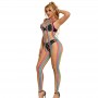 SUBBLIME 952358 VESTIDO DE REJILLA CUELLO HALTER ARCOIRIS TALLA uNICA