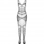 PASSION BS 102 BODYSTOCKING NEGRO TALLA uNICA