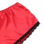 SUBBLIME 953904 SET 3 PIEZAS ENCAJE Y SATEN ROJO L XL