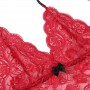 SUBBLIME 953904 SET 3 PIEZAS ENCAJE Y SATEN ROJO L XL