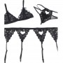 SUBBLIME SET 3 PIEZAS SUJETADOR LIGUERO TANGA S M