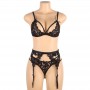 SUBBLIME SET 3 PIEZAS SUJETADOR LIGUERO TANGA S M