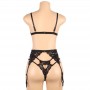 SUBBLIME SET 3 PIEZAS SUJETADOR LIGUERO TANGA S M