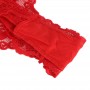 SUBBLIME 953980 BODY SEXY CON VOLANTES CINTURoN ROJO L XL