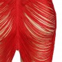 SUBBLIME 954246 VESTIDO DE FLECOS TANGA ROJO S M