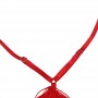 SUBBLIME 954246 VESTIDO DE FLECOS TANGA ROJO S M