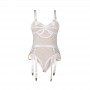SUBBLIME 954291 BODY CON CADENAS LIGUEROS BLANCO L XL