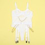 SUBBLIME 954291 BODY CON CADENAS LIGUEROS BLANCO L XL