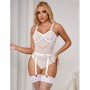 SUBBLIME 954291 BODY CON CADENAS LIGUEROS BLANCO L XL