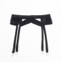 SUBBLIME 955236 SET SUJETADOR CON LIGUERO BONDAGE NEGRO S M