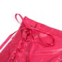 SUBBLIME 957605 CONJUNTO SUJETADOR Y FALDA DE CUERO ROJO S M