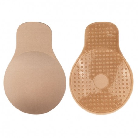 BYE BRA ELEVADOR PECHO PUSH UP TELA BEIGE TALLA M