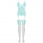 LIVCO CORSETTI FASHION PERSINNE MIT EMPORIO SET CORSET PANTY MEDIAS S M