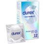 DUREX INVISIBLE EXTRA FINO 12 UNIDADES