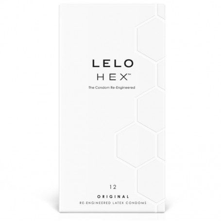 LELO HEX PRESERVATIVO CAJA 12 UDS