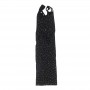 SUBBLIME 952198 VESTIDO DE REJILLA CON DIAMANTES BRILLANTES NEGRO TALLA uNICA