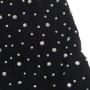 SUBBLIME 952198 VESTIDO DE REJILLA CON DIAMANTES BRILLANTES NEGRO TALLA uNICA