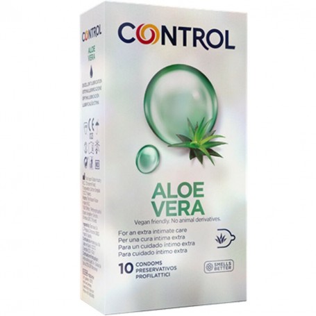 CONTROL PRESERVATIVOS CON ALOE VERA 10 UNIDADES