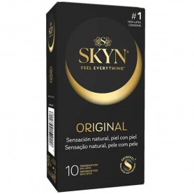 SKYN PRESERVATIVO ORIGINAL SENSACIoN NATURAL 10 UNIDADES