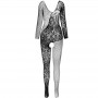 PASSION BS 107 BODYSTOCKING NEGRO TALLA uNICA