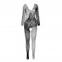PASSION BS 107 BODYSTOCKING BLANCO TALLA uNICA
