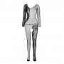 PASSION BS 107 BODYSTOCKING BLANCO TALLA uNICA