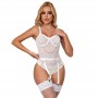 SUBBLIME 954284 BODY CON CADENAS LIGUEROS BLANCO S M