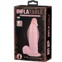 BAILE INFLATABLE DILDO HINCHABLE REALiSTICO CON VENTOSA 15 CM