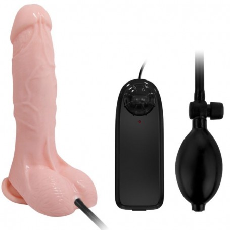 BAILE DILDO REALiSTICO VIBRADOR E INFLABLE 188 CM