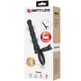 PRETTY LOVE TATUM ANILLO VIBRADOR PENE CON PLUG 10 VIBRACIONES NEGRO