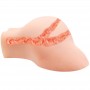 CRAZY BULL VAGINA Y ANO CON MALLA REALISTA CON VIBRACIoN