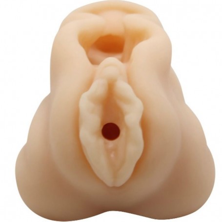 BAILE MINI MASTURBADOR MASCULINO DISENO LABIOS VAGINA