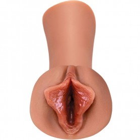 FETISH FANTASY EXTREME MASTURBADOR MASCULINO SILICONA LUSCIOUS LIPS CARAMELO