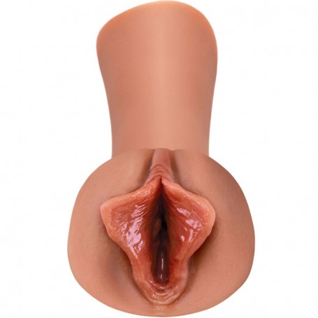 FETISH FANTASY EXTREME MASTURBADOR MASCULINO SILICONA LUSCIOUS LIPS CARAMELO