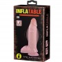 BAILE INFLATABLE DILDO HINCHABLE REALiSTICO CON VENTOSA 15 CM