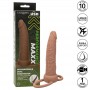 CALEXOTICS PERFORMANCE MAXX DOBLE PENETRADOR RECARGABLE PIEL MORENO
