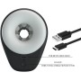 PRETTY LOVE DJ GIRL MASTURBADOR MASCULINO CON VIBRACIoN 5 CONFIGURACIONES NEGRO