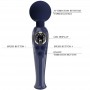 PRETTY LOVE SKYLER VIBRADOR WAND AZUL