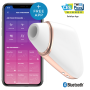 SATISFYER LOVE TRIANGLE ESTIMULADOR Y VIBRADOR BLANCO